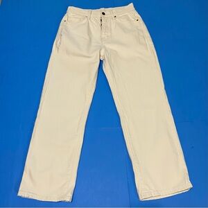 🍁a.n.a White Straight-Leg Jeans